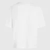 T-Shirt mit V-Ausschnitt und charakteristischem Saum