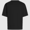 T-Shirt mit V-Ausschnitt und charakteristischem Saum
