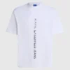 T-Shirt mit vertikalem Logo