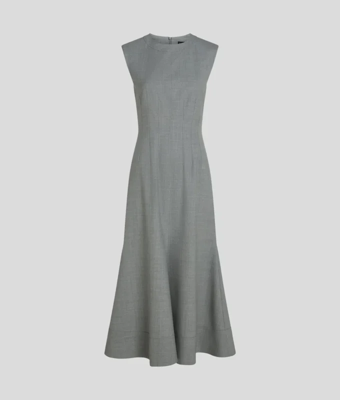 TAILORED WOOL-BLEND DRESS TAILORED WOOL-BLEND DRESS