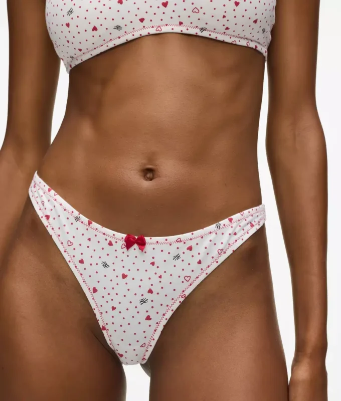 Tanga mit Herzprint Tanga mit Herzprint