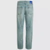 Tapered Jeans mit Farbspritzern Tapered Jeans mit Farbspritzern