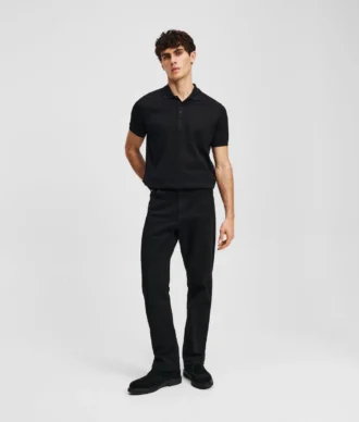 Tapered Jeans mit Reißverschlussdetail