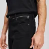 Tapered Jeans mit Reißverschlussdetail