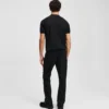 Tapered Jeans mit Reißverschlussdetail
