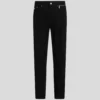 Tapered Jeans mit Reißverschlussdetail