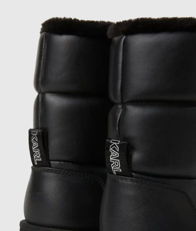 Thermisch gefütterte Stiefel in Wadenlänge