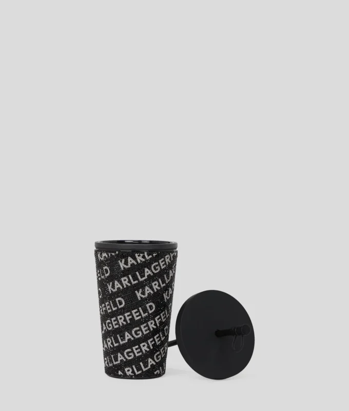 TO-GO-BECHER MIT STRASS-LOGO TO-GO-BECHER MIT STRASS-LOGO
