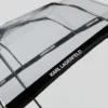 TRANSPARENTER REGENSCHIRM MIT LOGO TRANSPARENTER REGENSCHIRM MIT LOGO