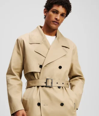 TRENCHCOAT MIT KAPUZE