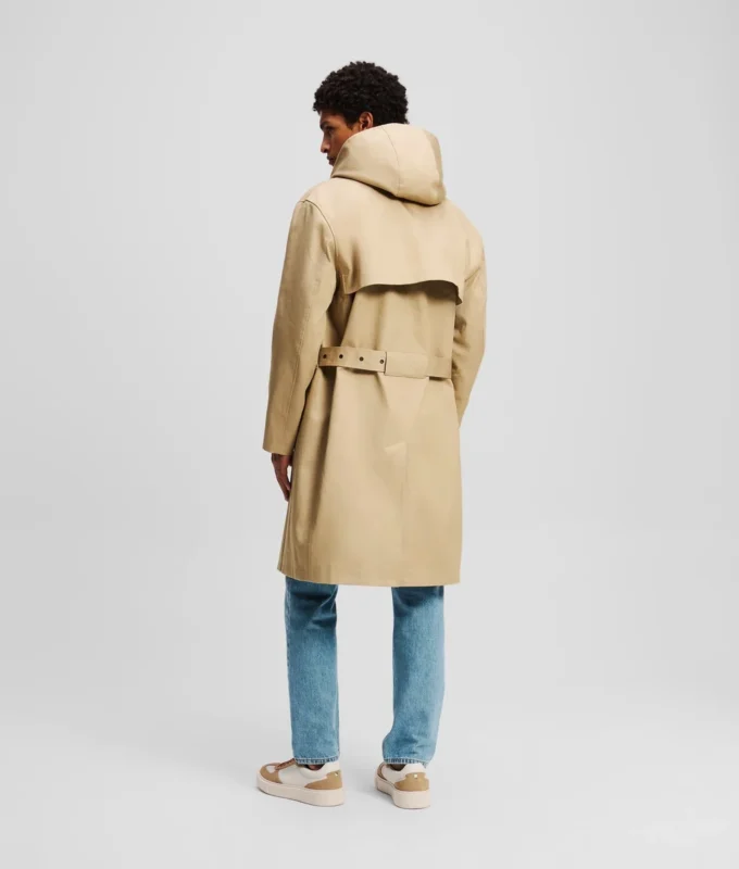 TRENCHCOAT MIT KAPUZE TRENCHCOAT MIT KAPUZE