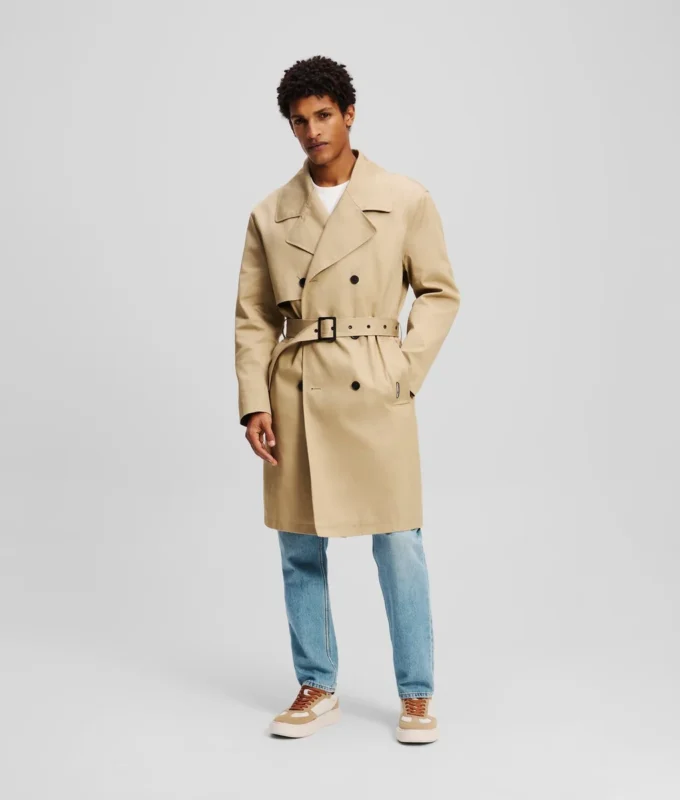 TRENCHCOAT MIT KAPUZE TRENCHCOAT MIT KAPUZE