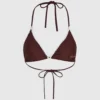 Triangel-Bikini-Oberteil mit Wellenkante Triangel-Bikini-Oberteil mit Wellenkante