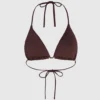 Triangel-Bikini-Oberteil mit Wellenkante Triangel-Bikini-Oberteil mit Wellenkante