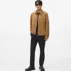 Truckerjacke aus Kunstwildleder Truckerjacke aus Kunstwildleder