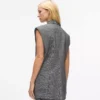 Tweedweste mit Paillettenrevers Tweedweste mit Paillettenrevers