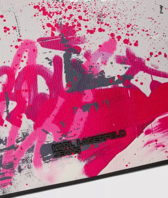 Umhängetasche mit Graffiti-Print Umhängetasche mit Graffiti-Print