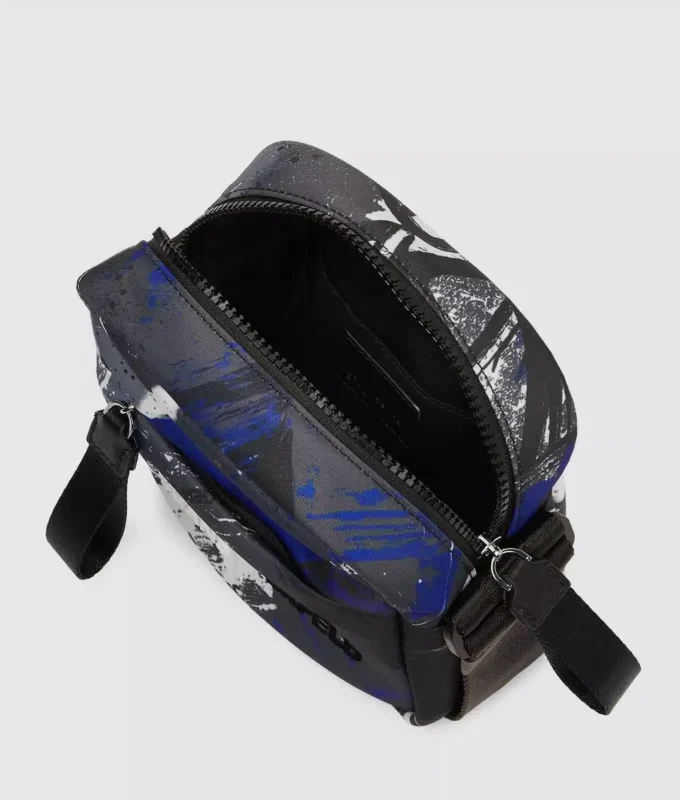Umhängetasche mit Graffiti-Print Umhängetasche mit Graffiti-Print