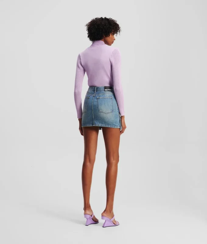 UTILITY DENIM MINIROCK