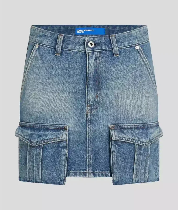 UTILITY DENIM MINIROCK