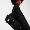 UTILITY-SCHULTERTASCHE AUS BESCHICHTETEM DENIM