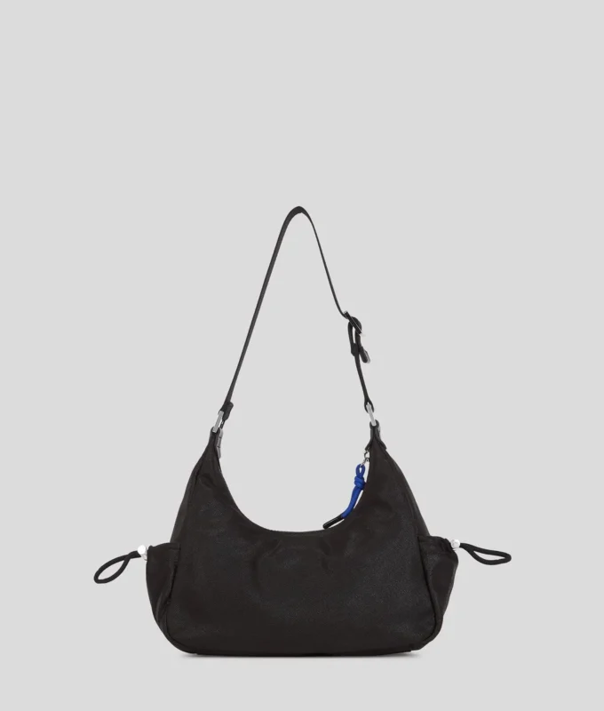 UTILITY-SCHULTERTASCHE AUS BESCHICHTETEM DENIM