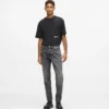 Vintage-Waschung, konisch zulaufende Jeans Vintage-Waschung, konisch zulaufende Jeans