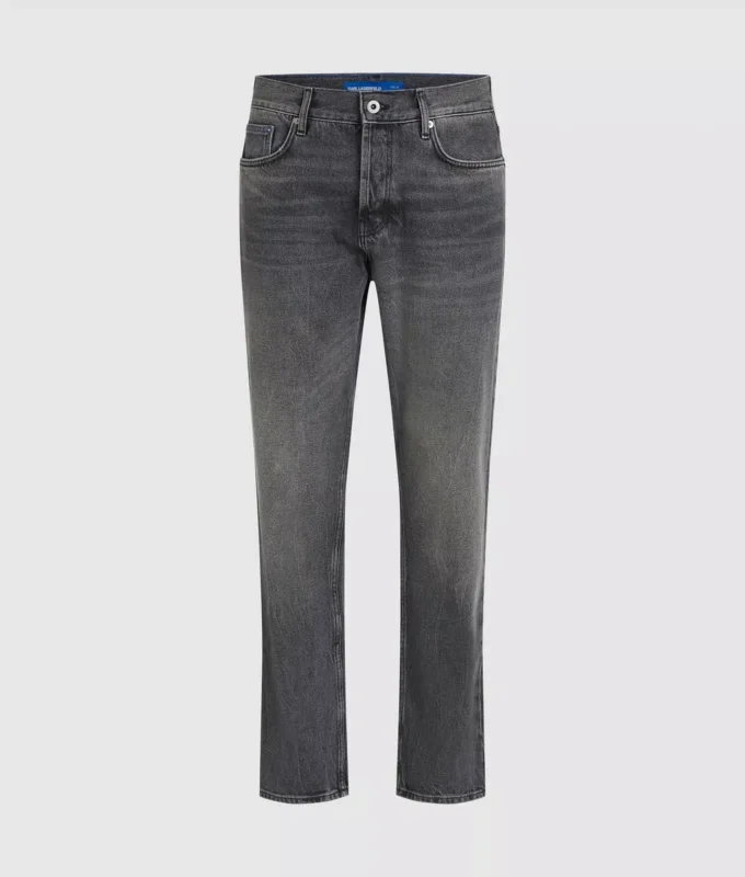 Vintage-Waschung, konisch zulaufende Jeans Vintage-Waschung, konisch zulaufende Jeans