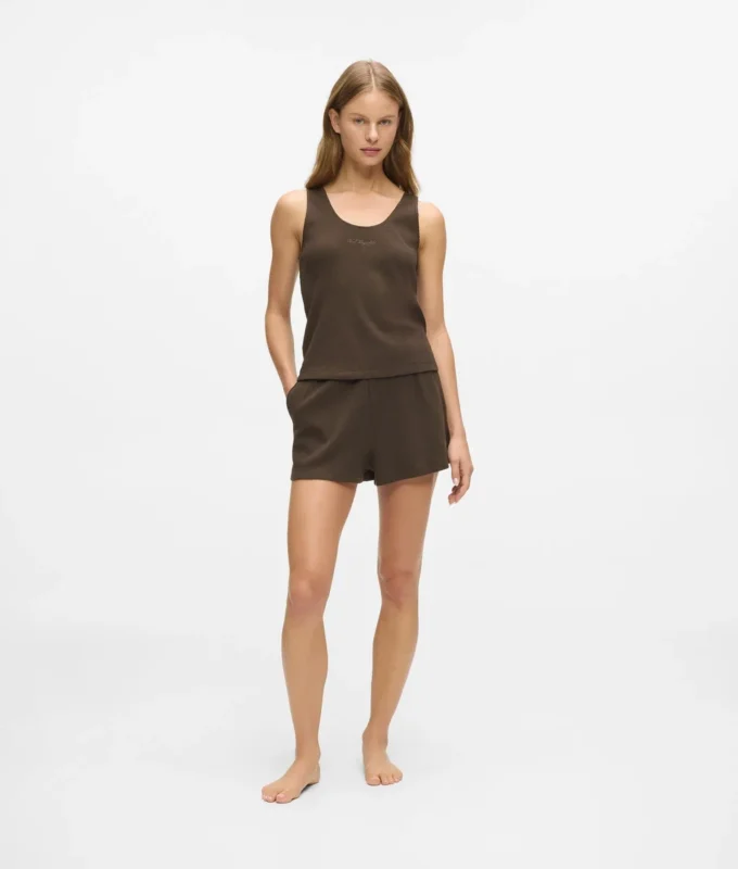 Waffel-Loungewear-Tanktop Waffel-Loungewear-Tanktop