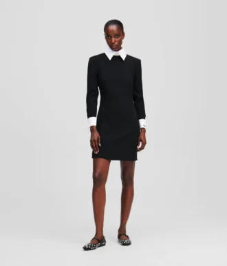 WEISSES KRAWATTENKLEID