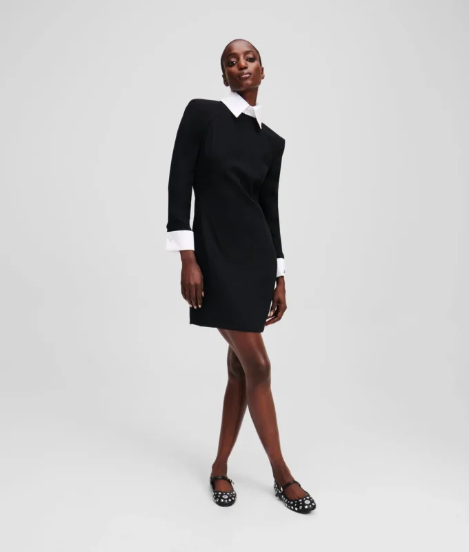 WEISSES KRAWATTENKLEID WEISSES KRAWATTENKLEID