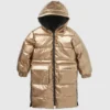 Wendbare Daunenjacke für Mädchen Wendbare Daunenjacke für Mädchen