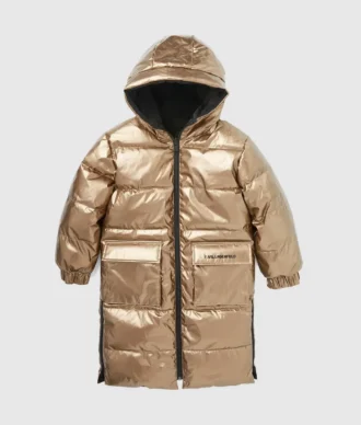 Wendbare Daunenjacke für Mädchen Wendbare Daunenjacke für Mädchen