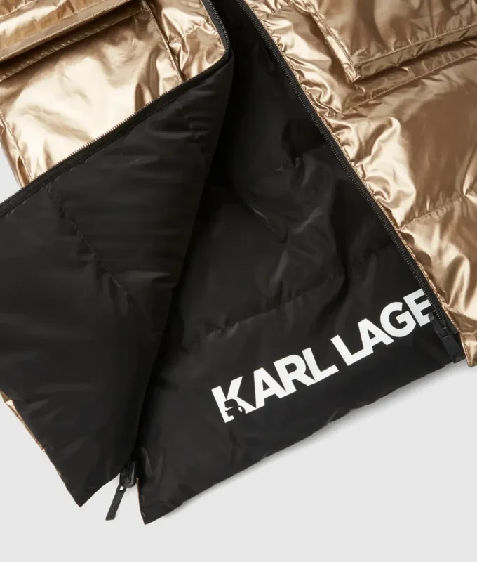 Wendbare Daunenjacke für Mädchen Wendbare Daunenjacke für Mädchen