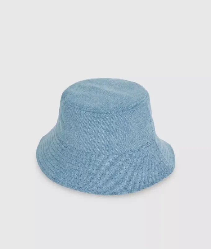 Wendbarer Denim-Bucket-Hat