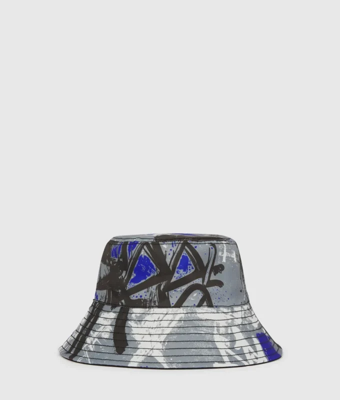 Wendbarer Graffiti-Bucket-Hat Wendbarer Graffiti-Bucket-Hat