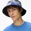 Wendbarer Graffiti-Bucket-Hat Wendbarer Graffiti-Bucket-Hat