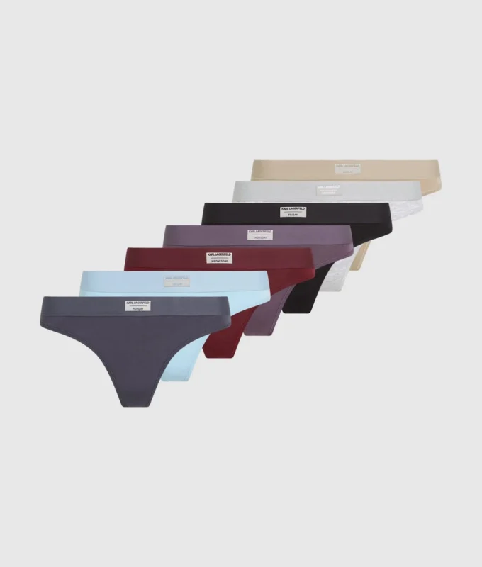 Wochentags-Tangas – 7er-Pack