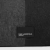 Zweifarbige Denim-Shopper