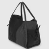 Zweifarbige Denim-Shopper