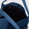 Zweifarbige Denim-Shopper
