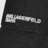 Zweifarbige dunkle Denim-Kappe